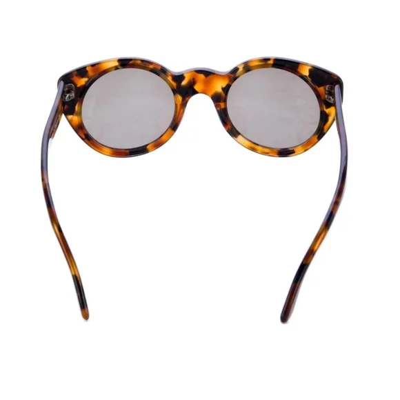 Zac Posen Tortoise Shell Sunglasses + Case HTF Authentic display picture 2